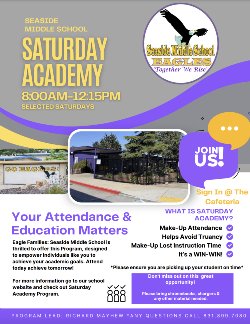 Saturday Academy Flyer